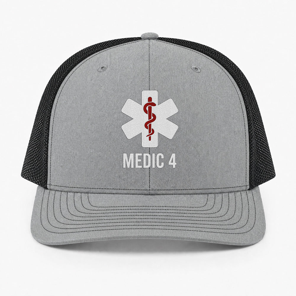 Custom Medic Unit Richardson 112 Trucker Cap - Embroidered
