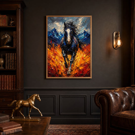 Wild Spirit Stallion Poster Print