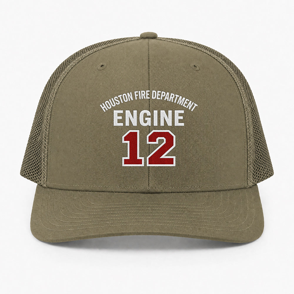 Custom Engine Company Richardson 112 Trucker Cap - Embroidered