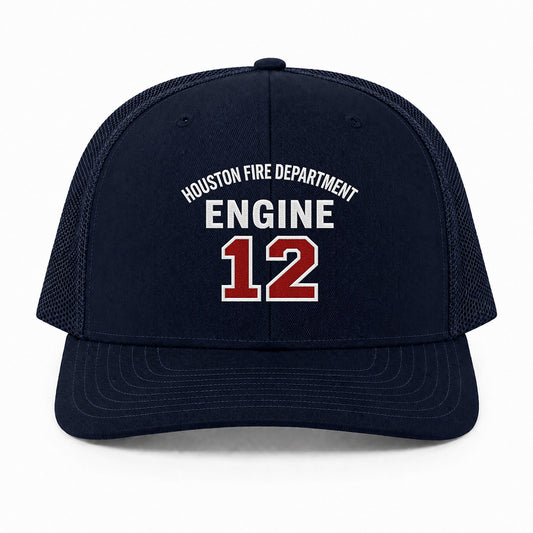 Custom Engine Company Richardson 112 Trucker Cap - Embroidered