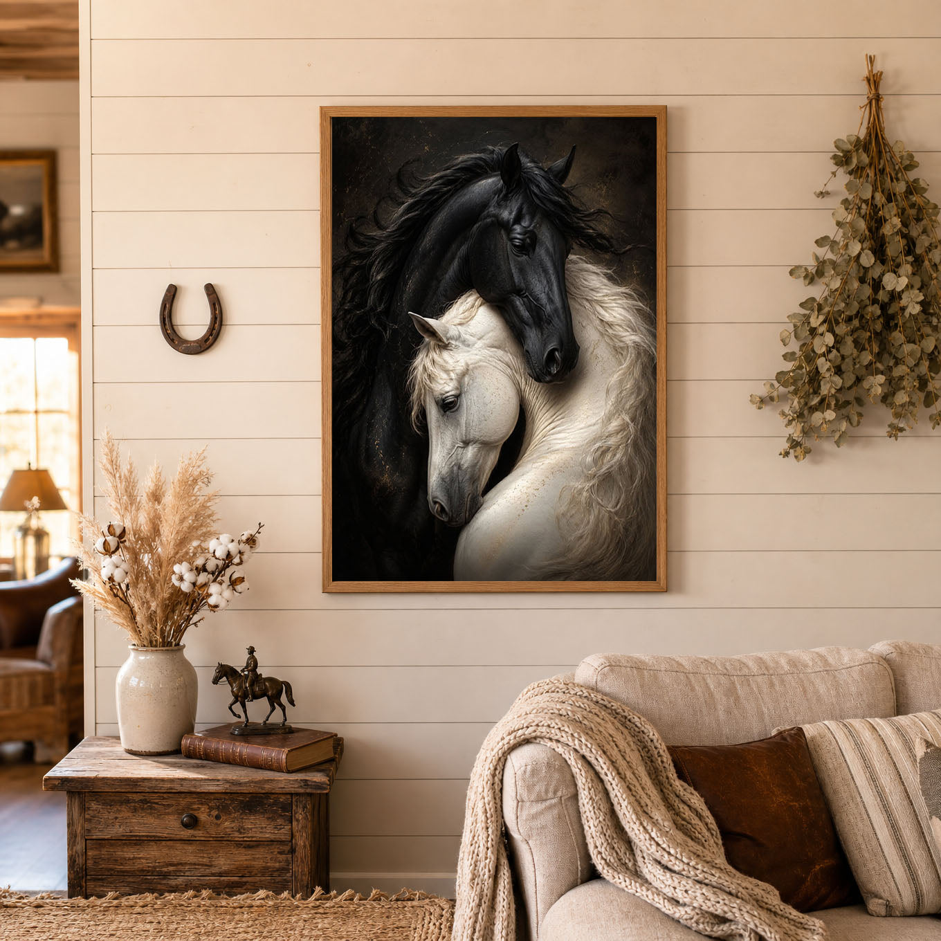 Eternal Embrace Horse Poster Print