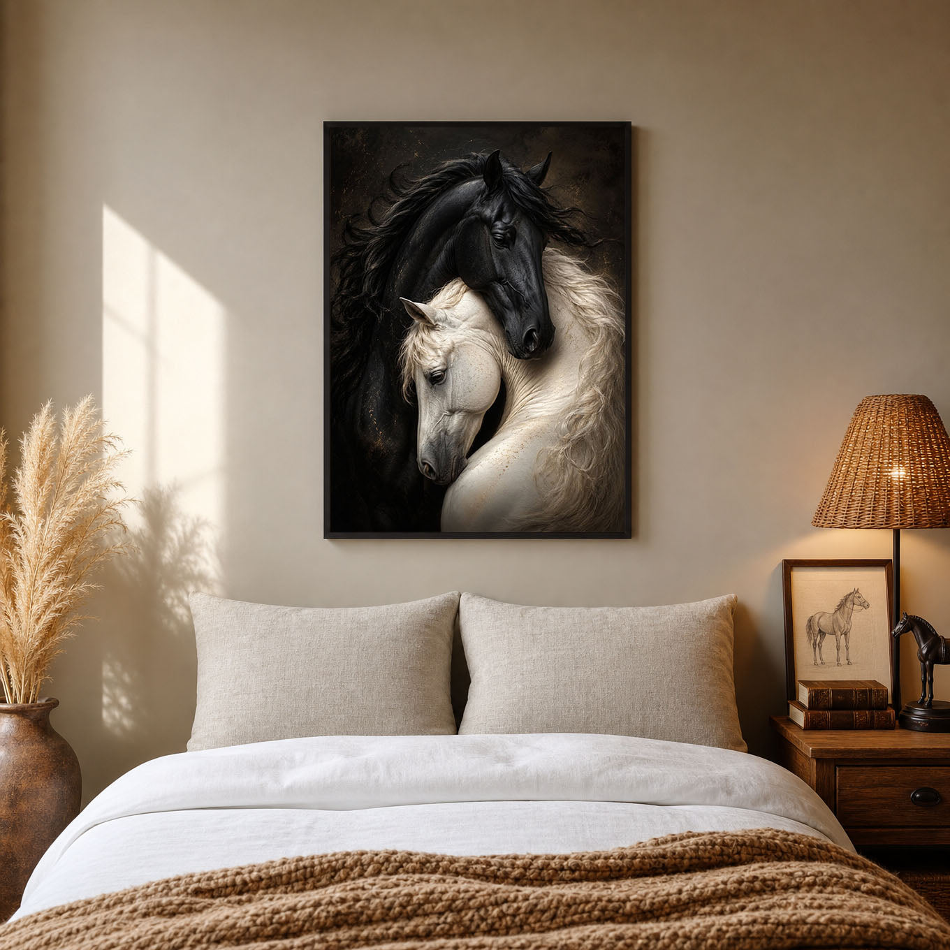 Eternal Embrace Horse Poster Print
