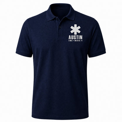 Custom EMS Embroidered Polo