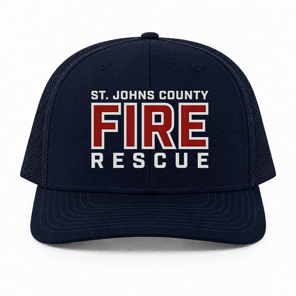 Custom Department Name Richardson 112 Trucker Cap - Embroidered