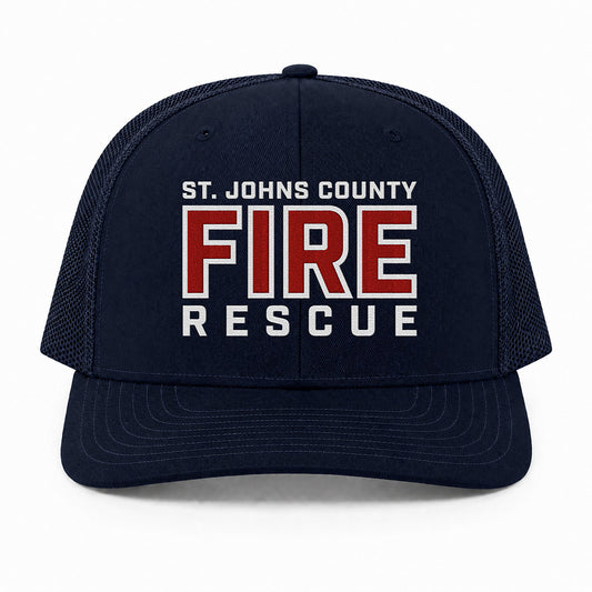 Custom Department Name Richardson 112 Trucker Cap - Embroidered