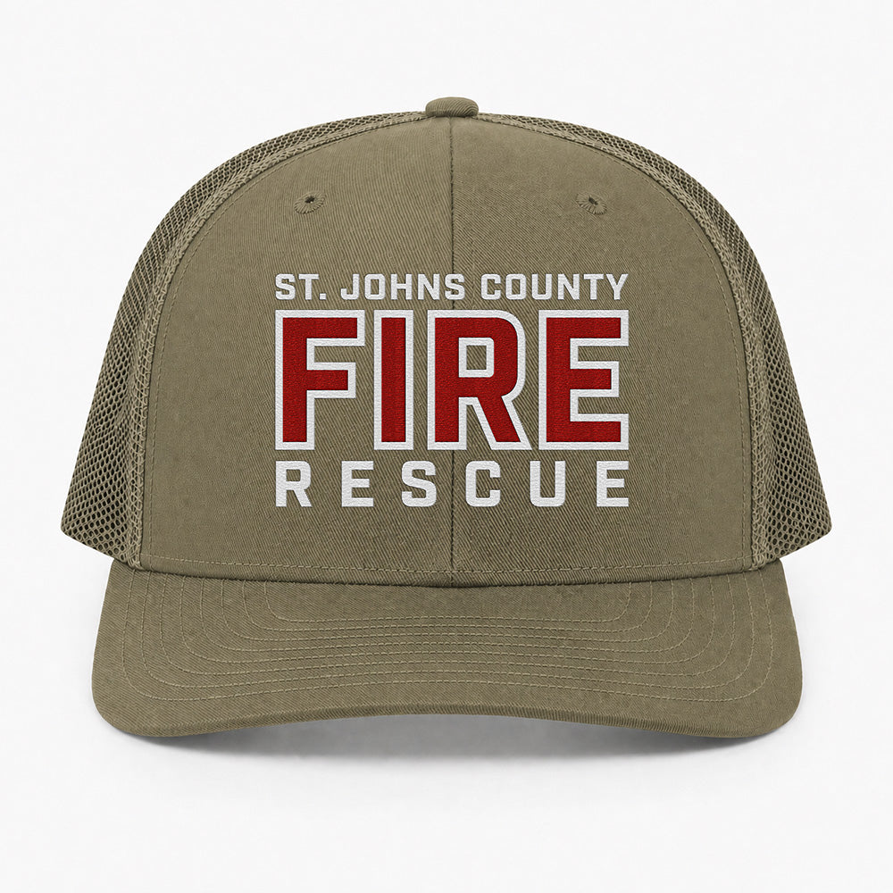 Custom Department Name Richardson 112 Trucker Cap - Embroidered