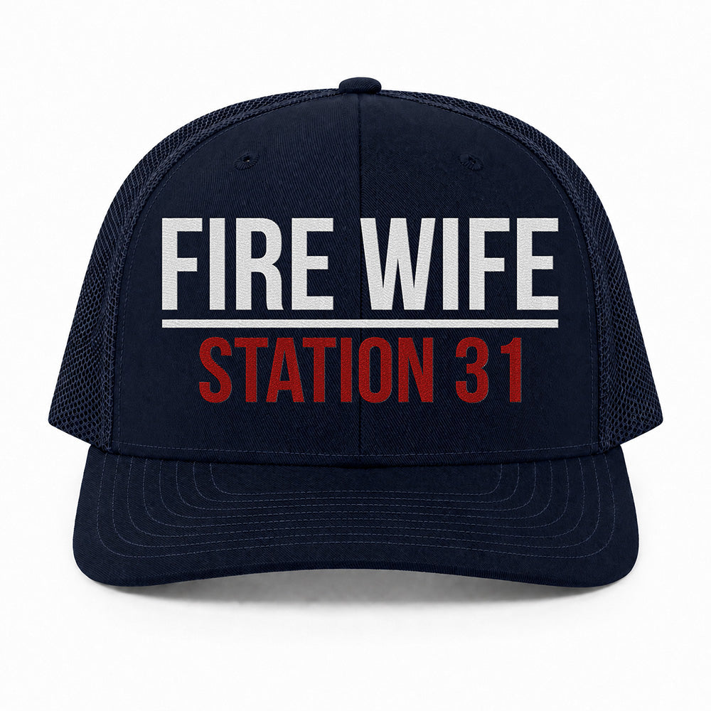 Custom Fire Family Richardson 112 Trucker Cap - Embroidered