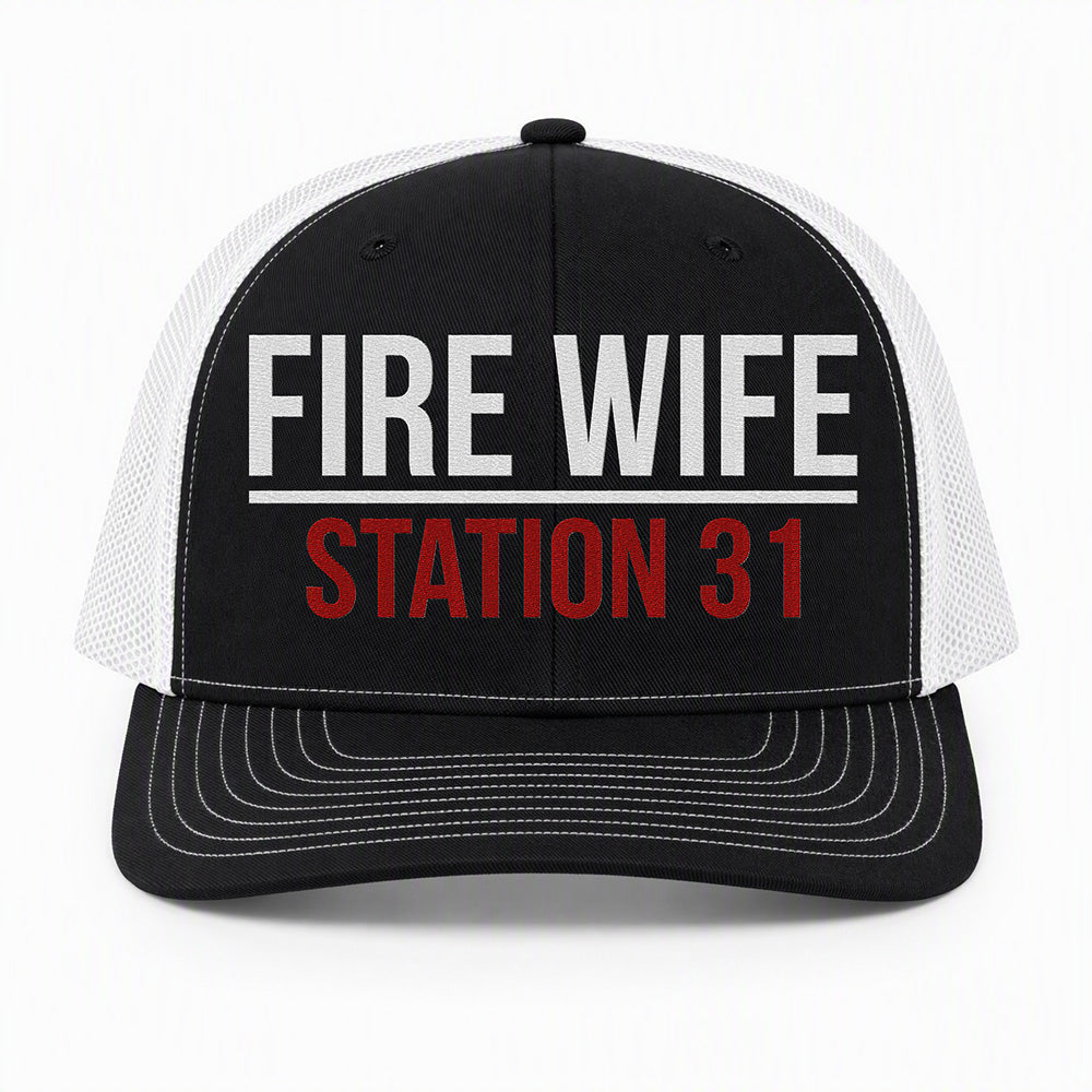 Custom Fire Family Richardson 112 Trucker Cap - Embroidered