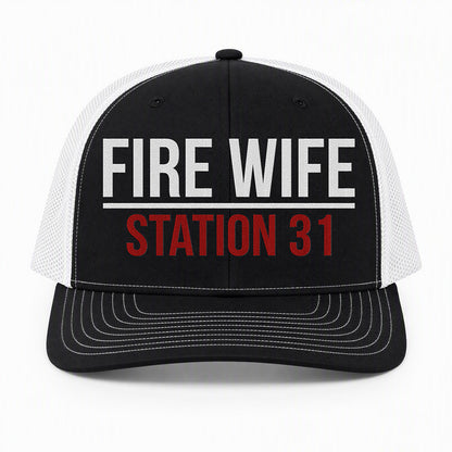 Custom Fire Family Richardson 112 Trucker Cap - Embroidered