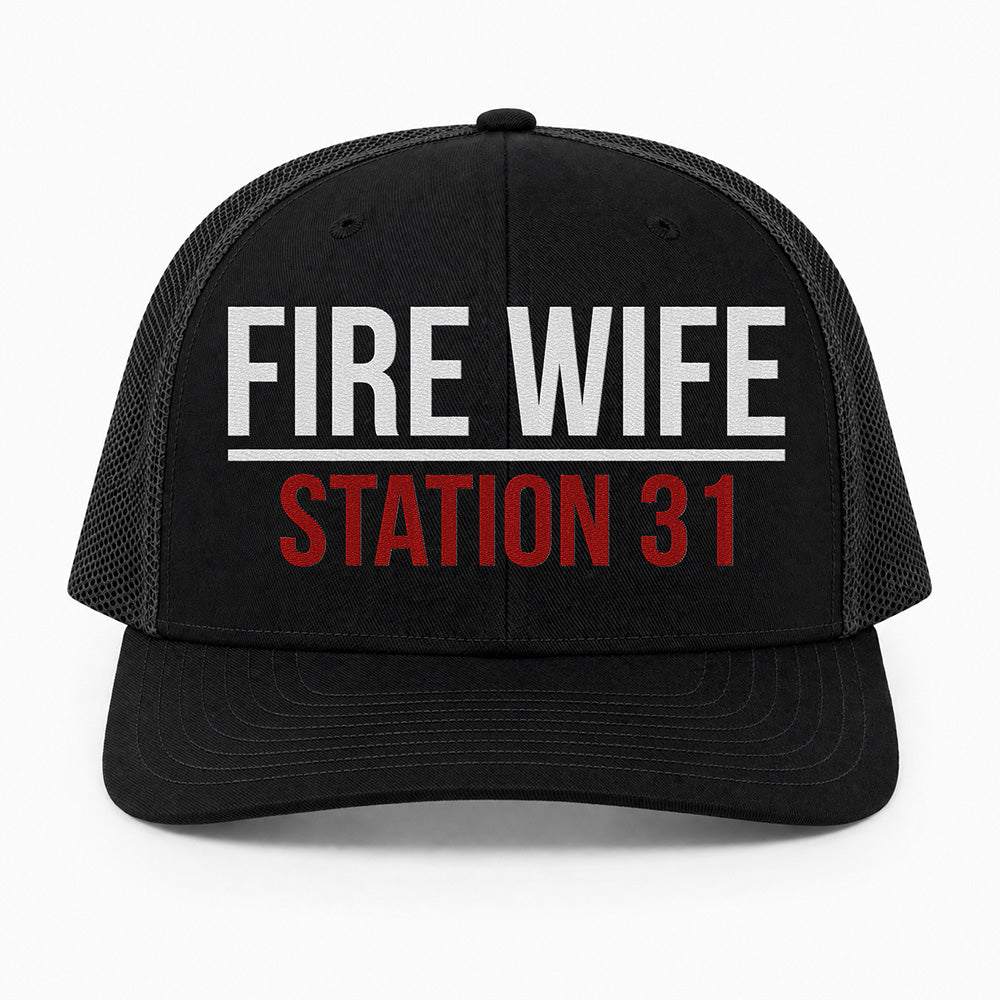 Custom Fire Family Richardson 112 Trucker Cap - Embroidered