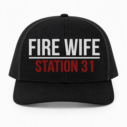 Custom Fire Family Richardson 112 Trucker Cap - Embroidered