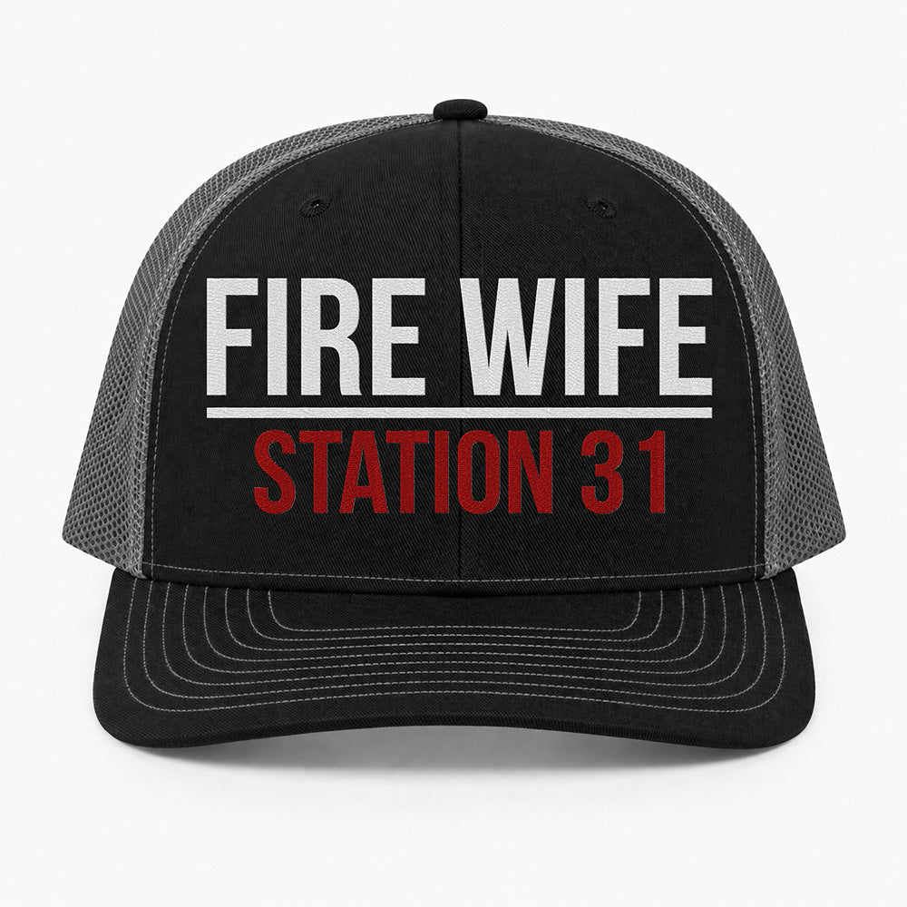 Custom Fire Family Richardson 112 Trucker Cap - Embroidered