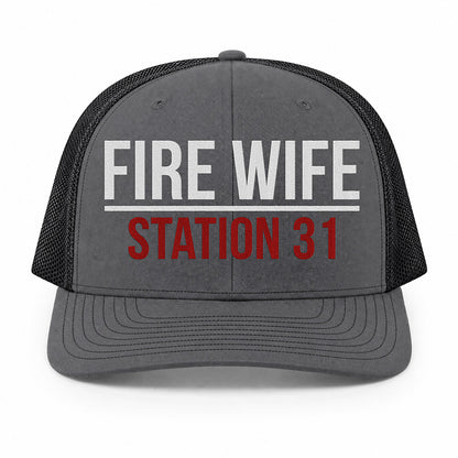 Custom Fire Family Richardson 112 Trucker Cap - Embroidered