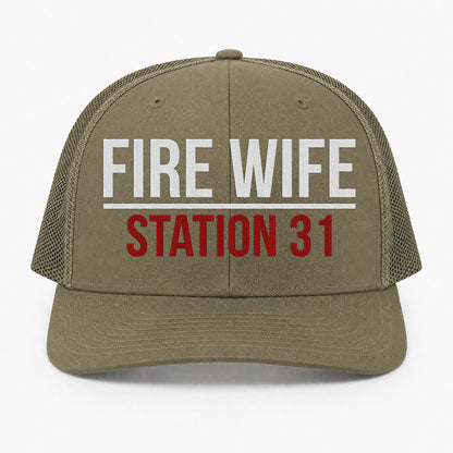 Custom Fire Family Richardson 112 Trucker Cap - Embroidered