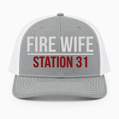 Custom Fire Family Richardson 112 Trucker Cap - Embroidered