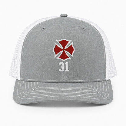 Custom Maltese Cross Richardson 112 Trucker Cap - Embroidered