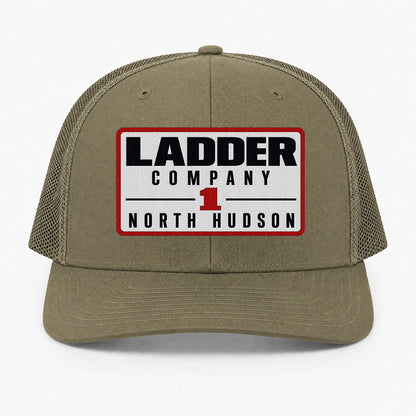 Custom Vintage Company Patch Richardson 112 Trucker Cap - Embroidered