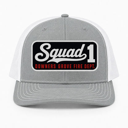Custom Blackout Script Patch Richardson 112 Trucker Cap - Embroidered