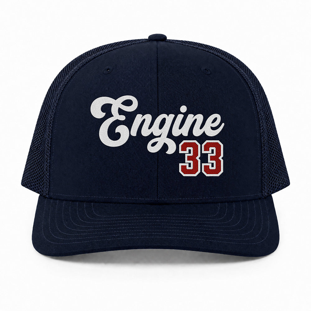 Custom Script Apparatus Richardson 112 Trucker Cap - Embroidered