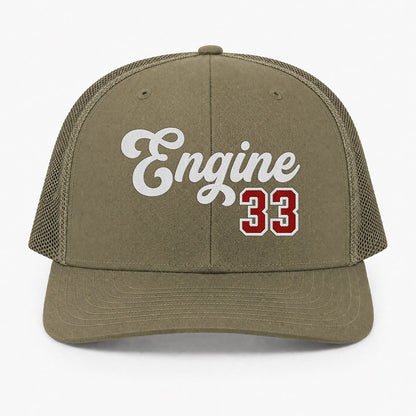 Custom Script Apparatus Richardson 112 Trucker Cap - Embroidered
