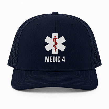 Custom Medic Unit Richardson 112 Trucker Cap - Embroidered