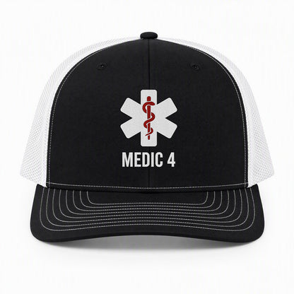 Custom Medic Unit Richardson 112 Trucker Cap - Embroidered