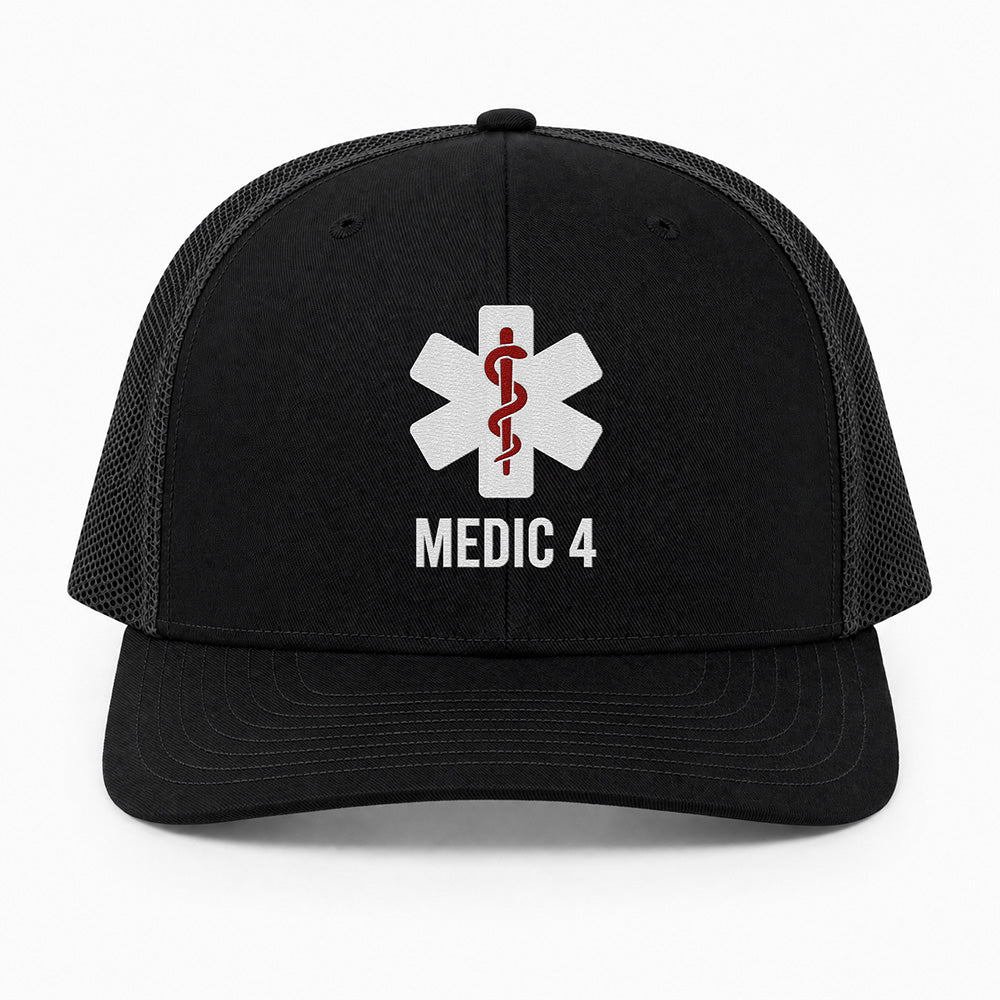 Custom Medic Unit Richardson 112 Trucker Cap - Embroidered