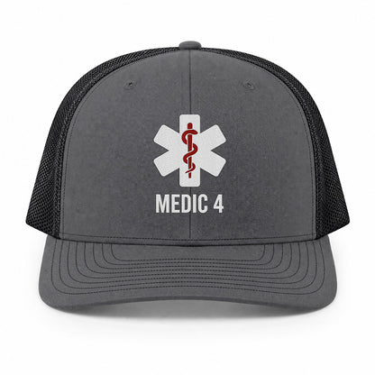 Custom Medic Unit Richardson 112 Trucker Cap - Embroidered