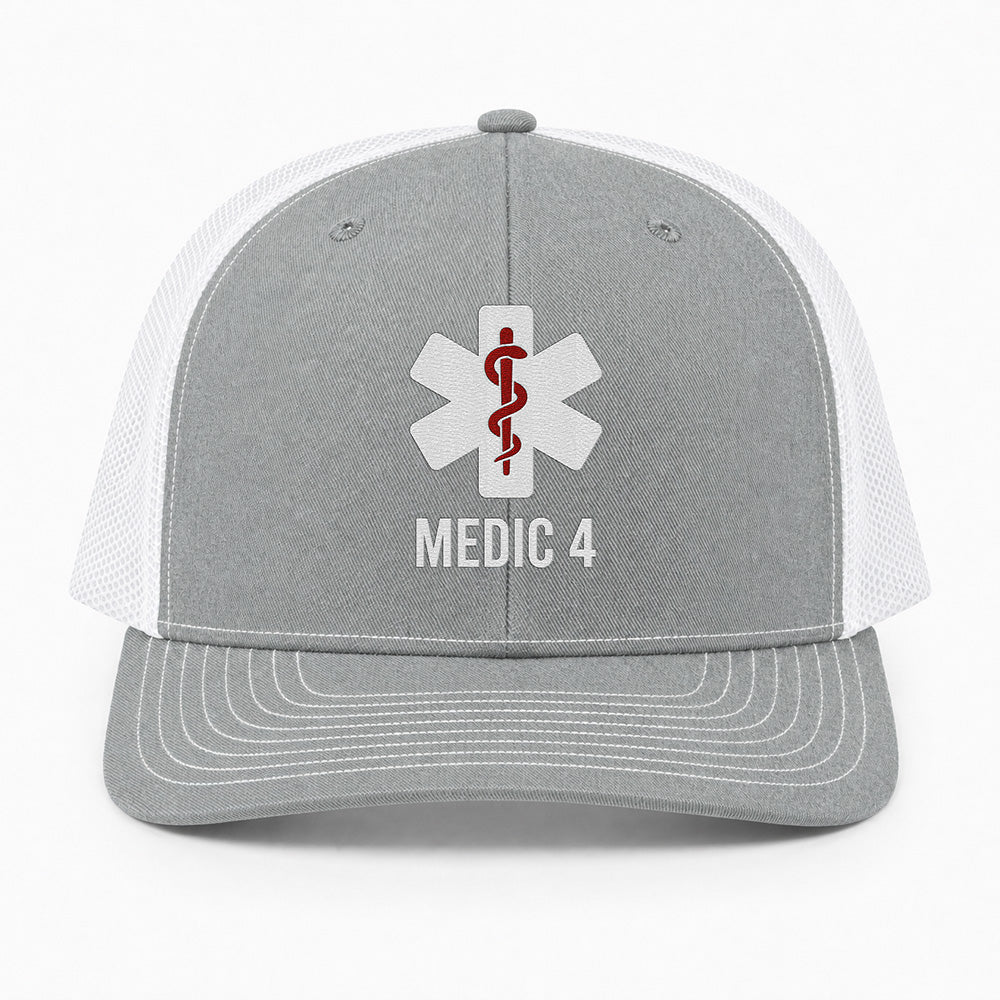 Custom Medic Unit Richardson 112 Trucker Cap - Embroidered