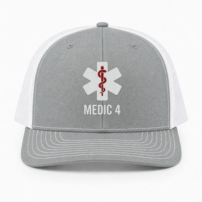 Custom Medic Unit Richardson 112 Trucker Cap - Embroidered