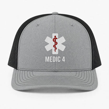 Custom Medic Unit Richardson 112 Trucker Cap - Embroidered