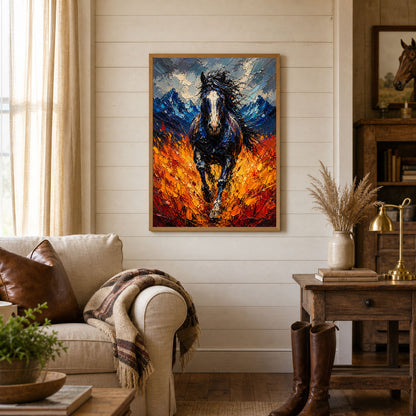 Wild Spirit Stallion Poster Print