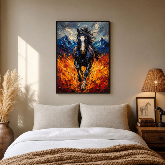 Wild Spirit Stallion Poster Print